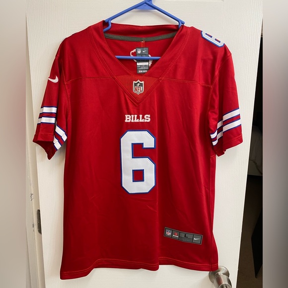 Nike Red Isaiah McKenzie Buffalo Bills Legend, color rush jersey Size L(14-16) - Picture 2 of 12